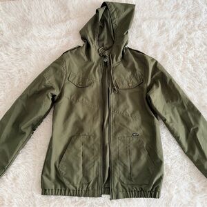 Volcom Olive Green Hooded Women’s Jacket